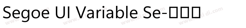 Segoe UI Variable Se字体转换